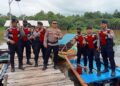 Cipta Kondisi Kamtibmas, Polres Mesuji Gelar Patroli Wilayah Perairan