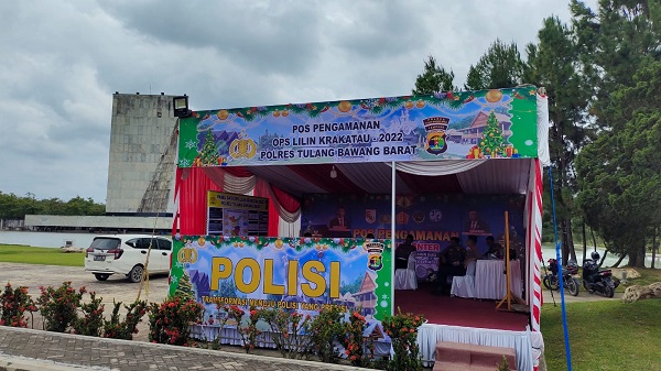 Satlantas Polres Tubaba Dirikan 7 Pos Pam dan 1 Pos Yan Jelang Nataru