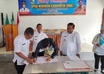 Sidang Penetapan UMK Tubaba 2023 Diputuskan Naik 7,91 Persen