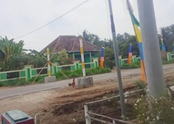 Pelepasan Portal Jalan di Tiyuh Margo Mulyo Dipertanyakan