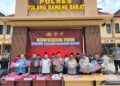 Polres Tubaba Ungkap 165 Kasus Kriminal dan 39 Kasus Narkoba Sepanjang 2022