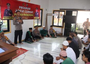 Jumat Curhat, Sarana Polres Pringsewu Dengar dan Serap Keluhan Masyarakat
