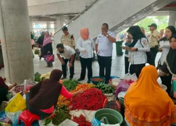 Jelang Nataru, Pemkab Tubaba Sidak Harga Kebutuhan Pokok, Begini Hasilnya