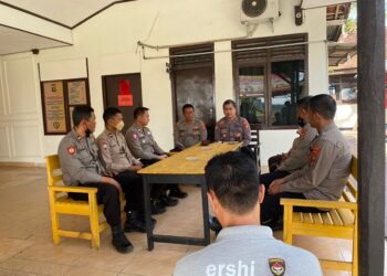 Pagi-pagi Kapolres Pringsewu Sidak Ke Polsek Jajaran