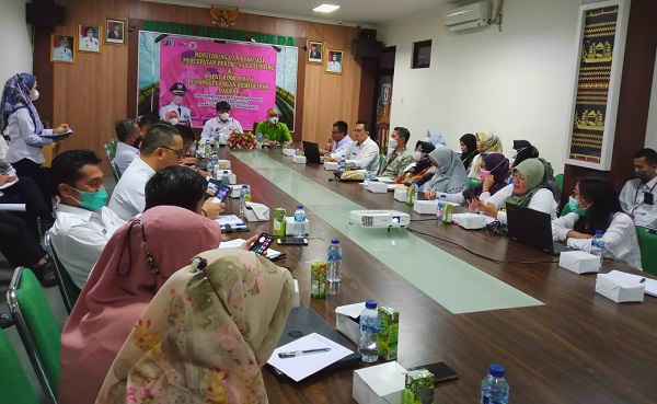 Pemkab Pringsewu Gelar Monev Percepatan Penurunan Stunting & Rakor Penanggulangan Kemiskinan