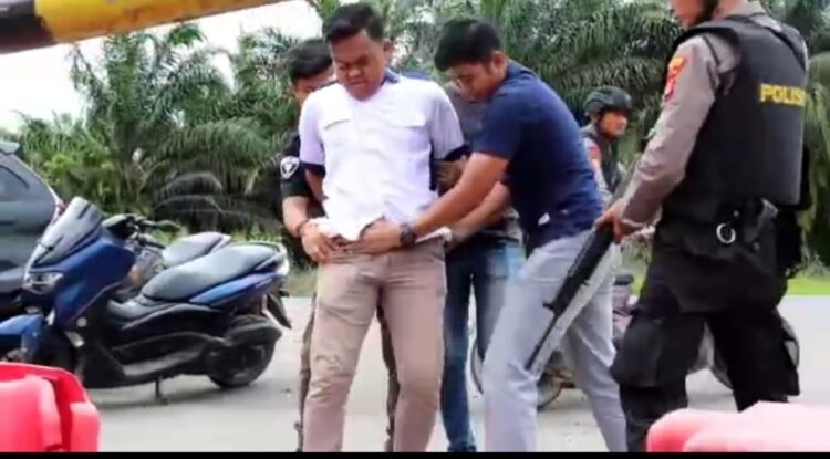 Antisipasi Teror, Polres Mesuji Gelar Simulasi Penanganan