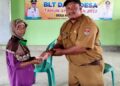 Pemdes Mukti Karya Bagikan BLT- DD 2022 Tahap IV