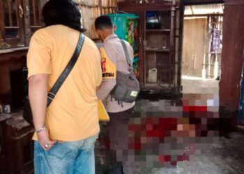 Satu Warga Tubaba Ditemukan Meninggal Bersimbah Darah