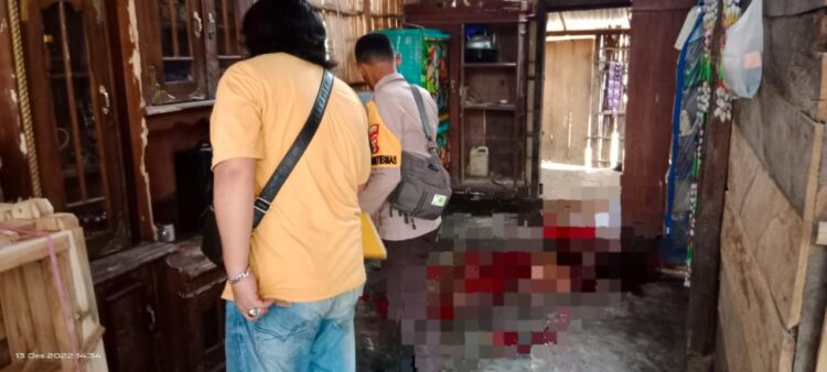 Satu Warga Tubaba Ditemukan Meninggal Bersimbah Darah