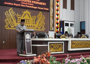 RTRW Pringsewu, Pj. Bupati Jawab Pemandangan Umum Fraksi-fraksi DPRD