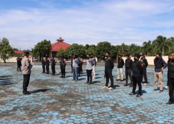 Beri Rasa Aman Masyarakat Rayakan Libur Nataru, Polres Mesuji Bentuk Satgas Pengamanan