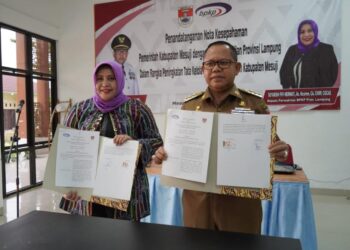 Tingkatkan Tata Kelola, Pemkab Mesuji Teken MoU Dengan BPKP Lampung
