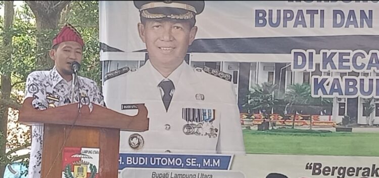 Pemkab Lampura Gelontorkan Dana 6,7 Miliar Untuk Pembangunan Insfratruktur Di Kotabumi Utara