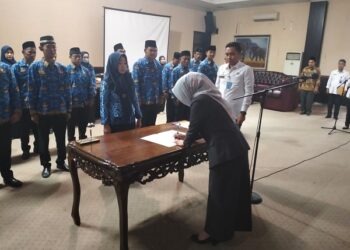 Pj.Bupati Tubaba Lantik 24 Pejabat Fungsional, BKPSDM : Bukan Rolling