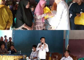 Bupati Adipati Serahkan 400 Sembako Bansos Gubernur Lampung