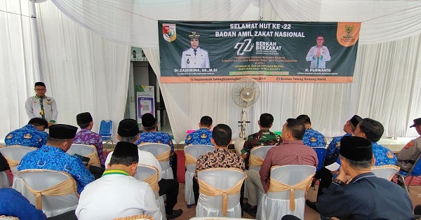 2023 Baznas Tubaba Targetkan Penerimaan Zakat Capai 9 Miliar, MUI : ASN Jangan Beralasan