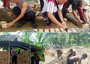 Hore Nenek Endip Dapat Bantuan Bedah Rumah Dari Kapolres Way Kanan