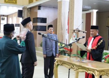 Resmi Dilantik Sebagai Wakil Ketua 1 DPRD Mesuji, Jhon Tanara Jadi Harapan Baru Untuk Perubahan