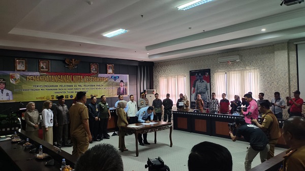 Jalin MOU, Kejari Siap Beri Bantuan Hukum Untuk Pemkab Tubaba dan Laksanakan Fungsi Kontrol