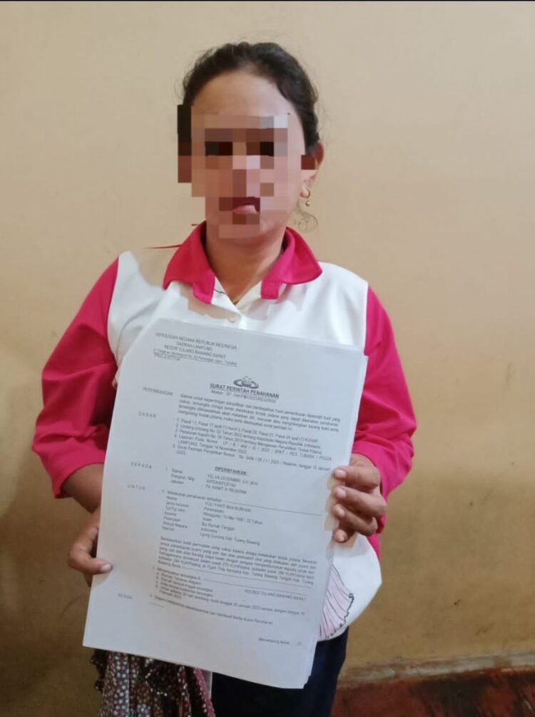Cintai Dikhianati, Suami Lapor Polisi, Istri Merana di Jeruji Besi