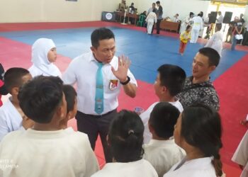 Ikut Kejuaraan Tingkat SD dan SMP, Atlit Judo Mesuji Sabet 1 Perak 5 Perunggu