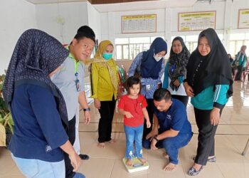 Tim TPPS, Pj.Bupati Mesuji Lakukan Verifikasi dan Validasi Balita Stunting