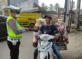 Polres Pringsewu Tindak 137 Pelanggar Lalulintas Dihari Pertama Operasi Keselamatan