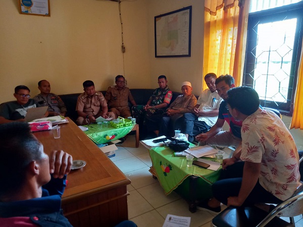 Soal Tanah Hibah Dijual Belikan, Warga Bandar Agung Datangi Kantor Camat