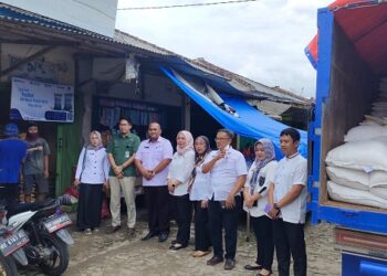 Distribusikan Beras, Pemkab Tubaba Bersama Bulog Pastikan SPHP Terjaga