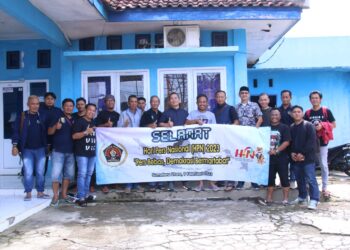 HPN 2023, Bupati Lampura Lepas Keberangkatan PWI Ke Medan