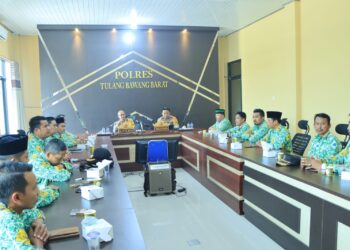 Ada apa.? Apdesi Tubaba Geruduk Mapolres