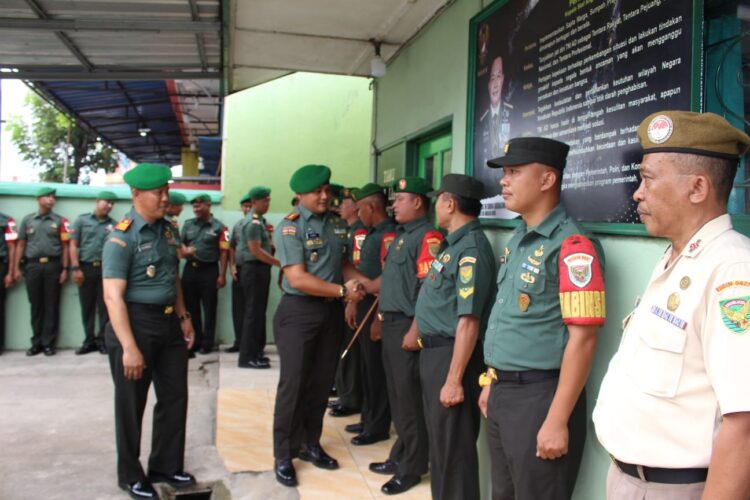 Pesan Dandim 0421/Ls diKunker Koramil Natar, “Netralitas TNI adalah Harga mati !
