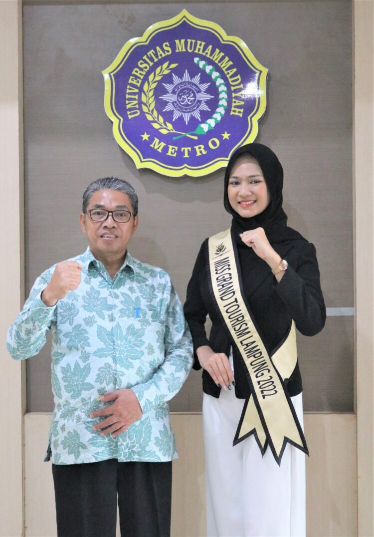 Mahasiswi UM Metro Wakili Lampung di Ajang Miss Grand Tourism Indonesia