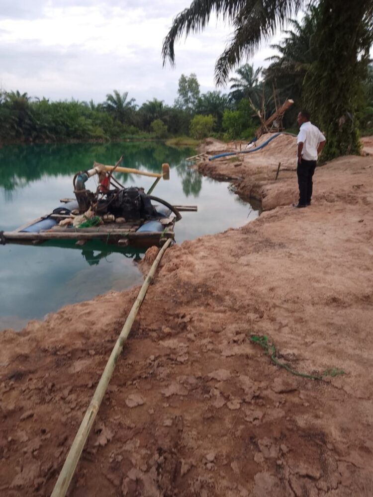 DLH Mesuji Kunjungi Lokasi Tambang Pasir Di RJU Yang Telan Korban Jiwa, Begini Hasilnya