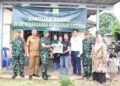 Peduli Stunting, Kodim 0421/Ls Salurkan Bantuan Kasad Kepada Warga.
