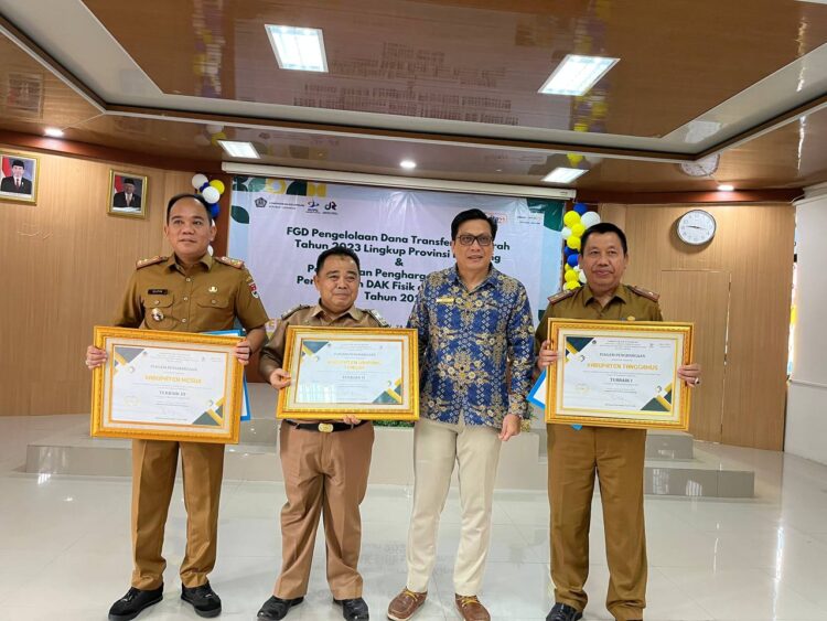 Mesuji Raih Peringkat 3 Pengelolaan DD Terbaik Se- Lampung, Dari DJPB Kemenkeu RI