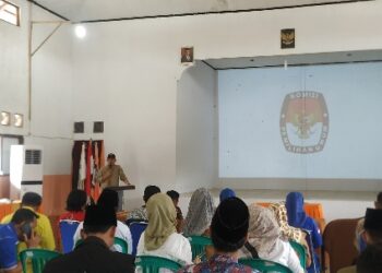 KPU Lamsel saksikan Kirab Pemilu Tahun 2024 bersama Parpol