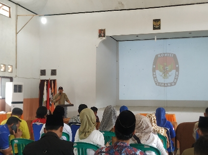 KPU Lamsel saksikan Kirab Pemilu Tahun 2024 bersama Parpol