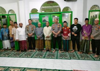Safari Subuh Momentum Kapolres Pringsewu ajak Maysrajat Jaga Kerukunan dan Toleransi Beragama