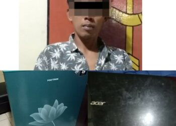 Polsek Baradatu Ringkus Pelaku Curat Juncto, Penadah Laptop dan Kulkas