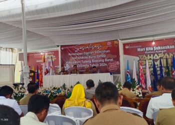 KPU Tubaba Sosialisasikan Daerah Pemilihan dan Alokasi Kursi Pada Pemilu 2024