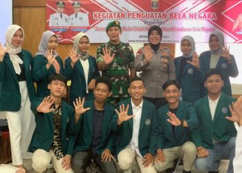 Mahasiswa UM Metro Ikuti Kegiatan Penguatan Wawasan Kebangsaan Dan Bela Negara