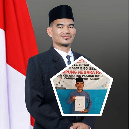Gunawan Siap Wakafkan Hidupnya Demi Terwujudnya Kampung Negara Ratu Yang Lebih Baik Lagi