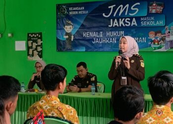 Kejari Mesuji Gelar Penyuluhan Jaksa Masuk Sekolah di MAN 1 Simpang Pematang