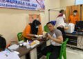 Mapolres Mesuji Lakukan Pemeriksaan Kesehatan Berkala Para Personel Polri
