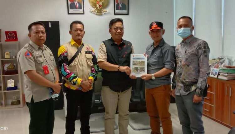 Bawa Misi Kemanusiaan, BPBD Mesuji Geruduk Kantor BNPB