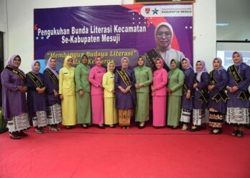 Kukuhkan Bunda Literasi Kecamatan se-Mesuji, Ini Pesan Pori Karlia Sulpakar