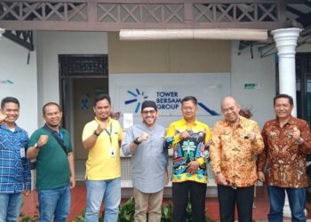 Dorong Percepatan Pembangunan BTS, Pemkab Mesuji Sambangi PT Tower Bersama Group Bandar Lampung