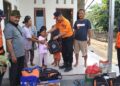 Bergerak Cepat, Pemkab Mesuji Tinjau dan Salurkan Bantuan Bagi Korban Banjir di Way Serdang