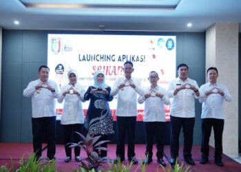 Pertama Di Lampung, Pj. Bupati Pringsewu Launching Aplikasi Srikandi